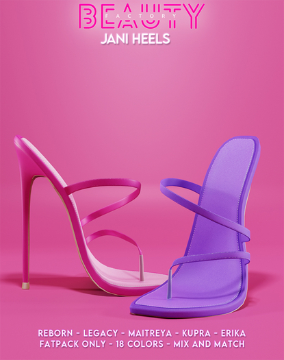 .BF. Jani Heels FATPACK