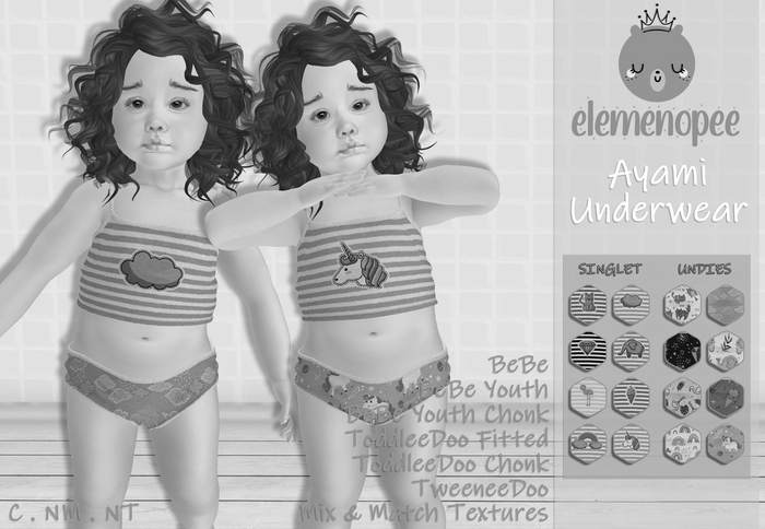.LMNOP. Ayami Underwear DEMO 