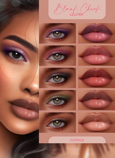 IDTTY FACES - LELUTKA BLANK CHECK COLLECTION