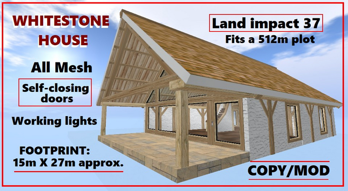 Rez-Faux WHITESTONE HOUSE 37Li LOW PRIM