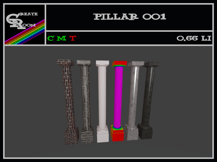createROOM - Pillar 001