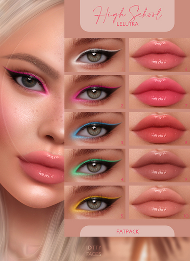 IDTTY FACES - LELUTKA HIGH SCHOOL COLLECTION