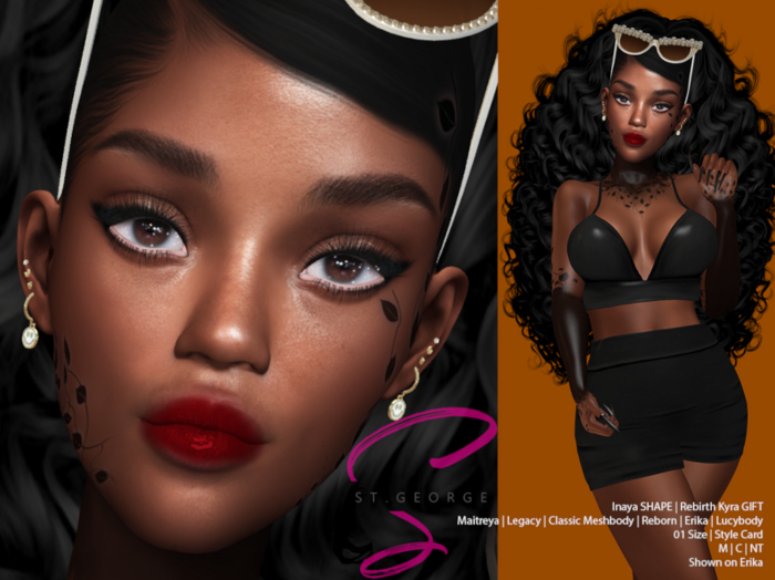 [ST.GEORGE] - Rebirth Kyra Head - Inaya Shape