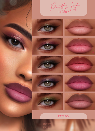 IDTTY FACES - LELUTKA PRETTY LIT COLLECTION