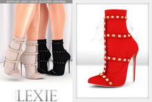 Look At Me. Lexie : Boots - crimson
