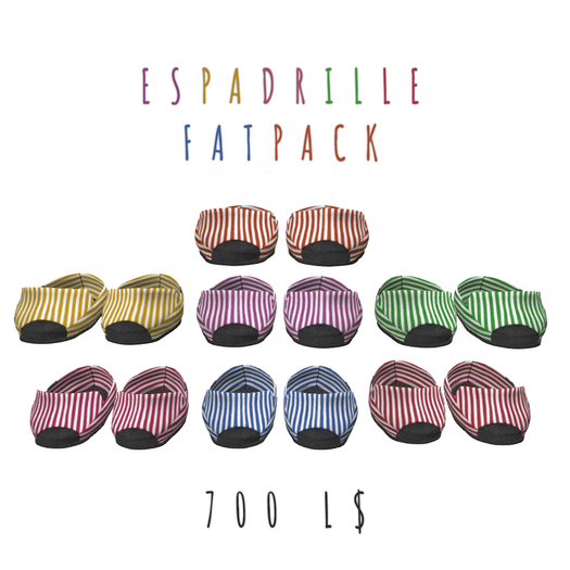 Axel Design - Espadrille FATPACK BOX