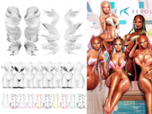 YALLA ~ Butterfly Heels [FATPACK]
