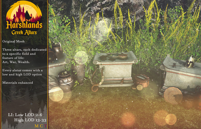 [Harshlands] Greek Altars