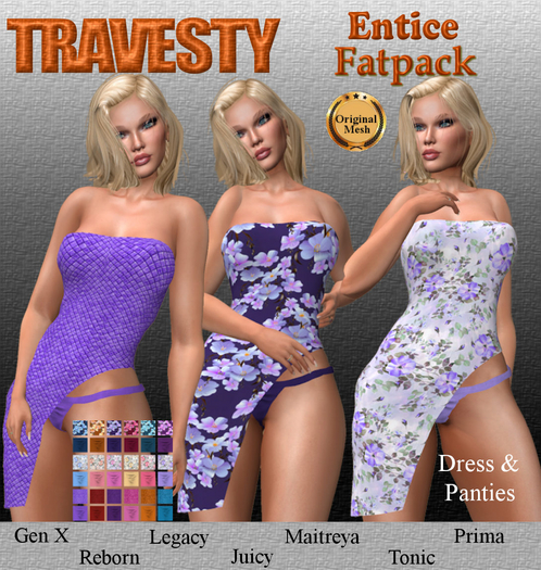 Travesty Entice Fatpack