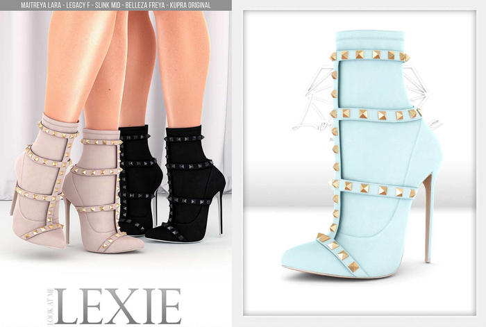 Look At Me. Lexie : Boots - blue