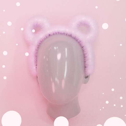 Second Life Marketplace Palette Vera Bear Ears [Purple]