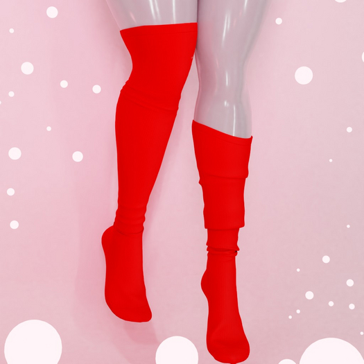 Palette - Vera Socks [Red]