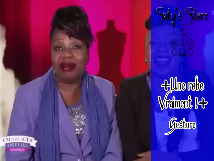 ++Saty's store++ Une robe vraiment, mariee bleue