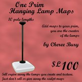 Square Hanging Lamp Sculpt Maps