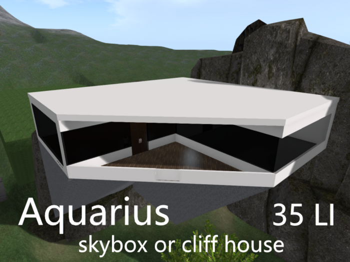 Aquarius skybox or cliff house