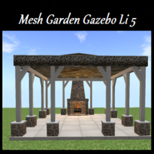 Mesh Garden Gazebo Li 5