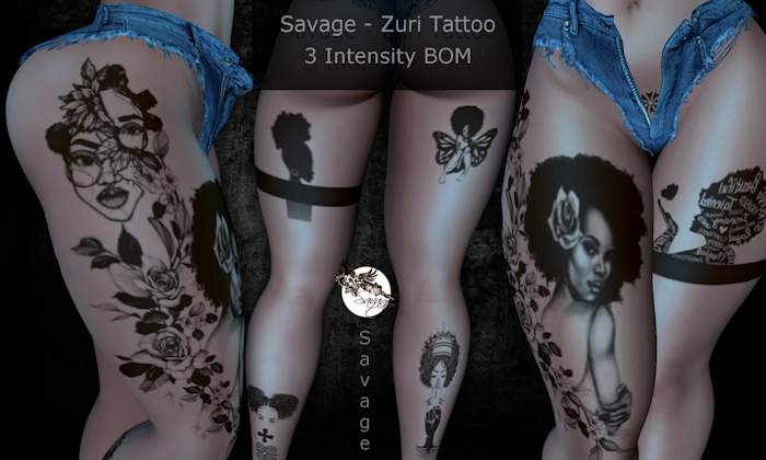 Savage - Zuri Tattoo - Add.