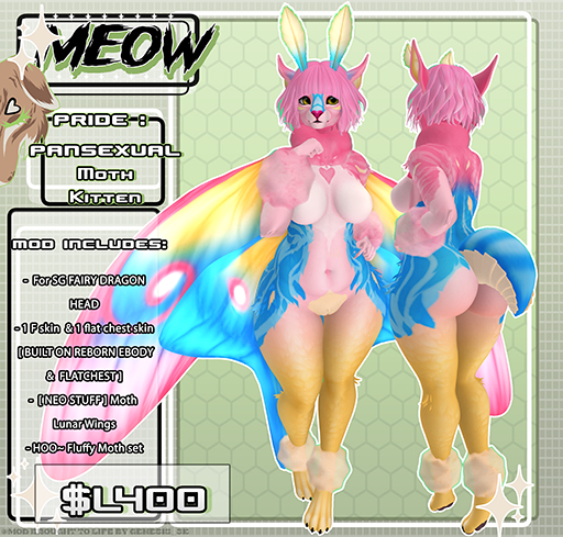 -MOW-Pride Moth Pansexual Modkit [F/M]