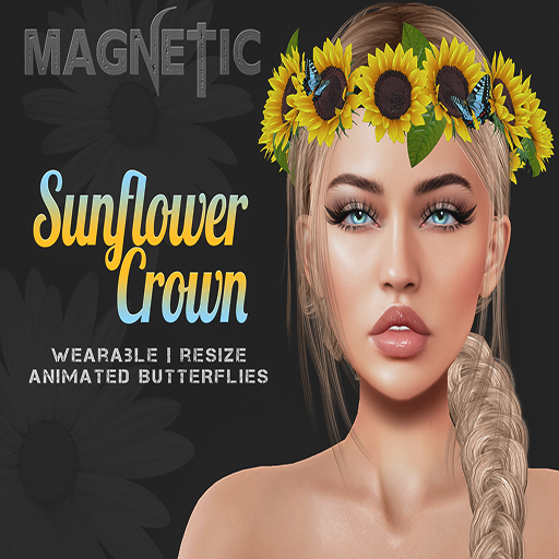 Magnetic - Sunflower Crown (ADD ME)