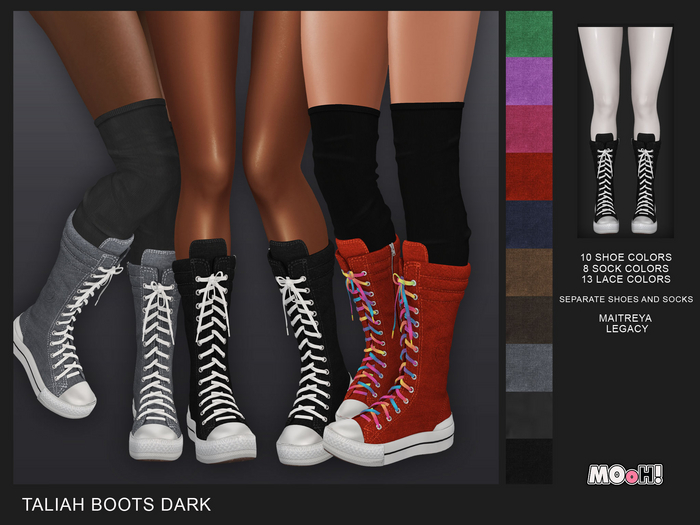MOoH! Demo Taliah boots dark (Add)