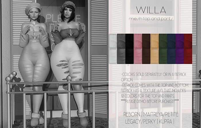 !C Willa Demo (Reborn-MT/P-LG/P-Kupra)
