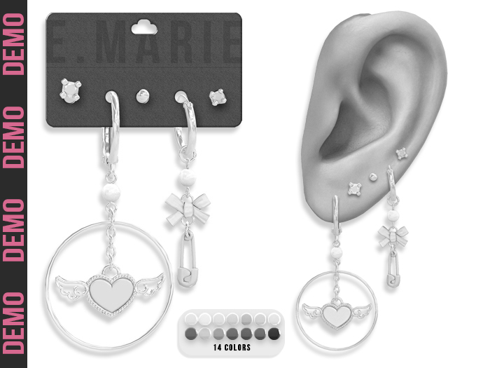e.marie // DEMO : Raele Earrings