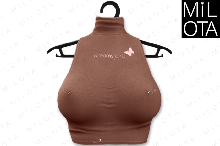MILOTA: Britney top [choco]