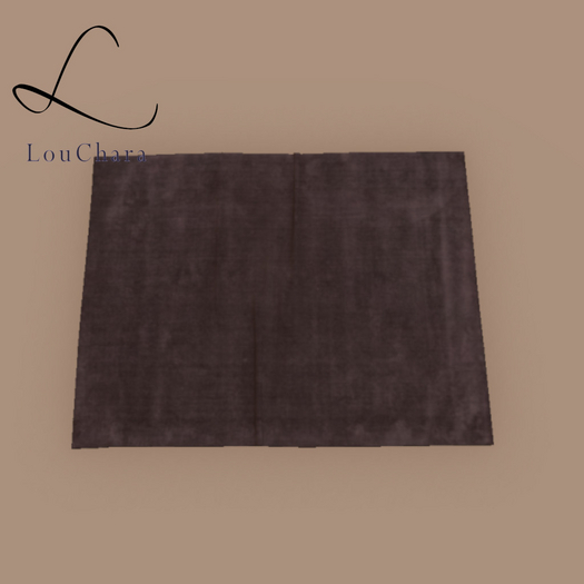 LouChara Magenta Bedroom Rug 