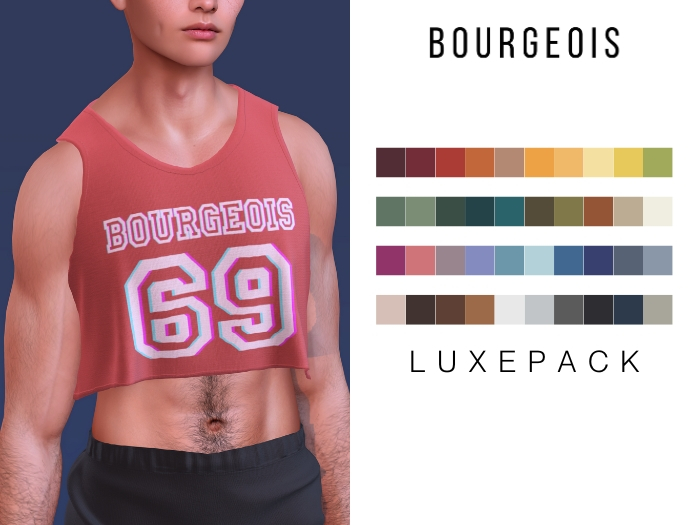BOURGEOIS : Tomy Crop Top LuxePack