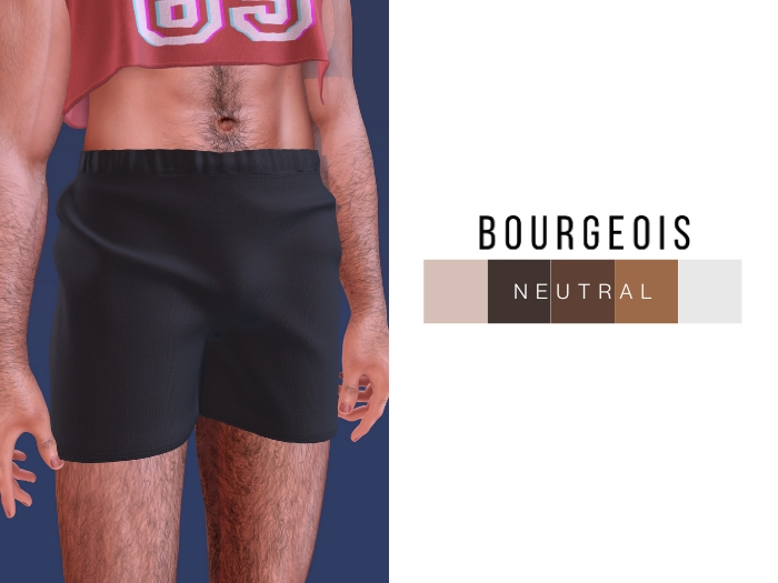 BOURGEOIS : Tomy Short Pack NEUTRAL