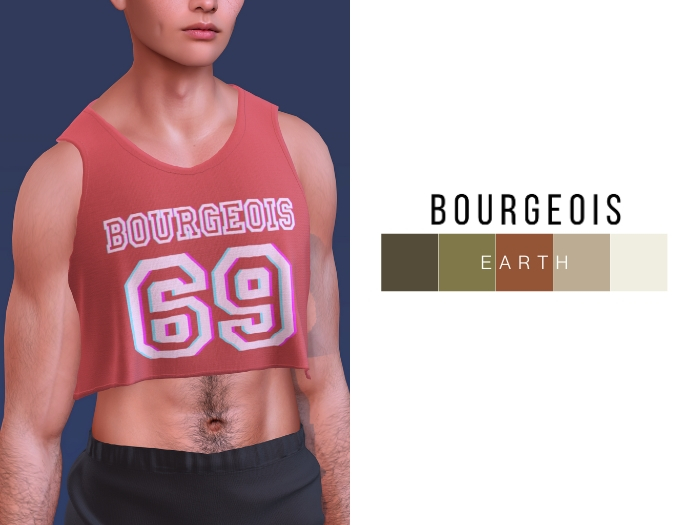 BOURGEOIS : Tomy Crop Top Pack EARTH