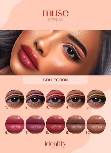 identity faces - genus muse collection