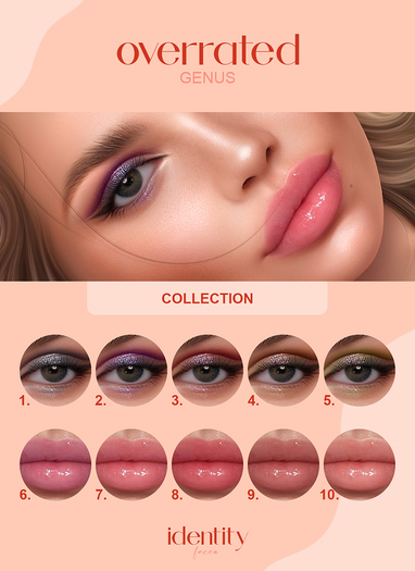 identity faces - genus overrated collection