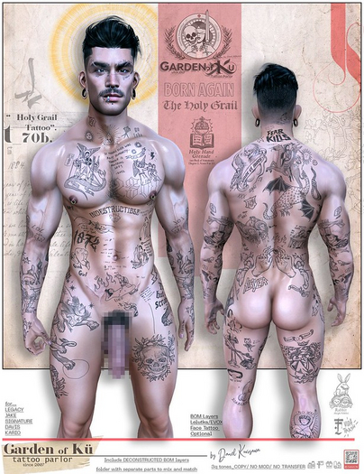 Tattoo "Holy Grail" by GoK