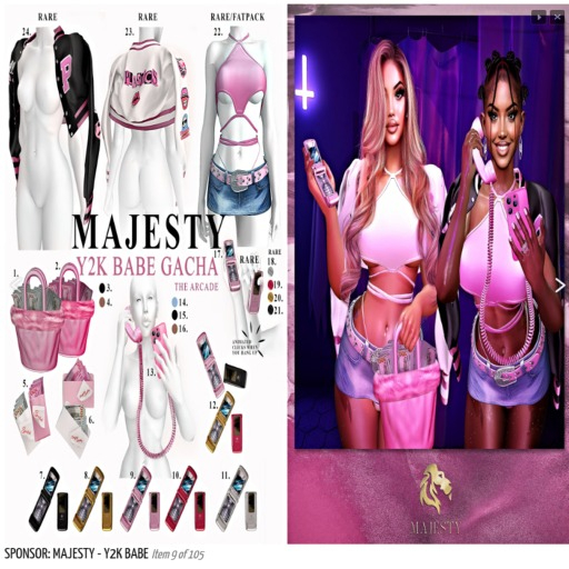 24. MAJESTY - P Varsity Jacket [black] RARE maitreya