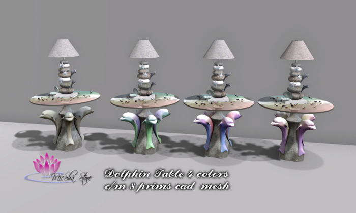 MICSHA-DOLPHIN TABLE 4 COLORS