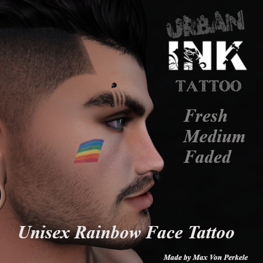 ::<<Rainbow Face Tattoo>>::