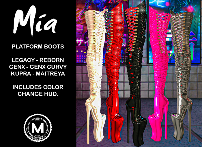 [MODA] MIA BOOTS & HUD
