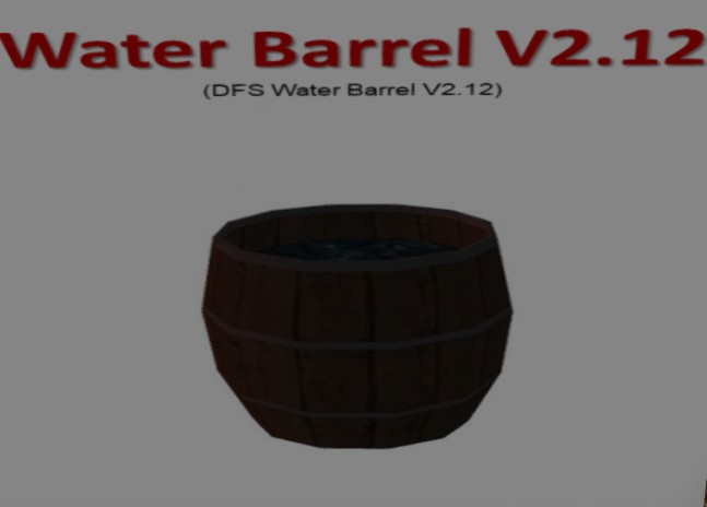 [100] DFS Water Barrel V2.12