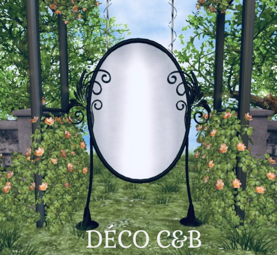 DECO C&B Vintage mirror "reflete-moi"