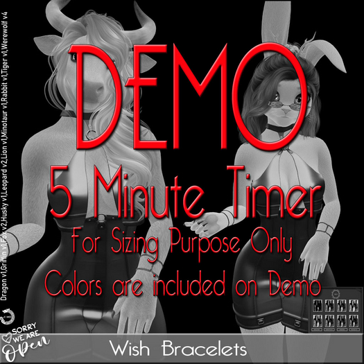 DEMO SWO Wish Bracelet for Jomo Female Avatars