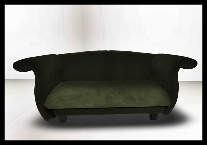 &stuff- Suede Loveseat2- Sage