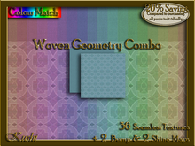Woven Geometry Combo Seamless Texture Bundle