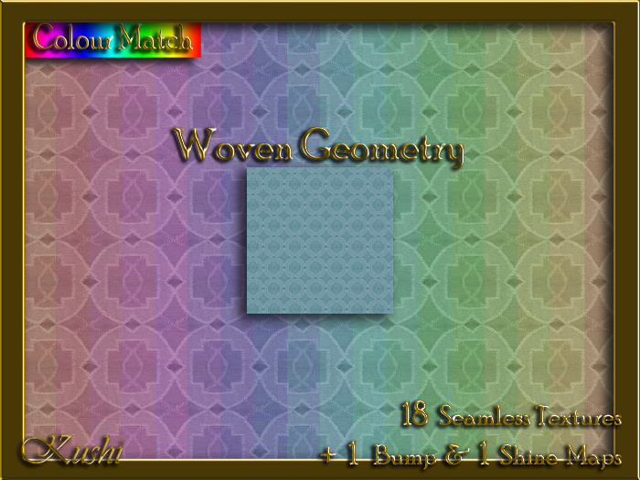 Woven Geometry Seamless Texture Pack