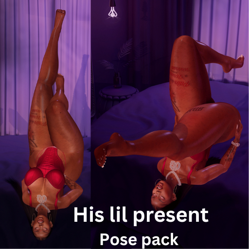 His lil present pose pack