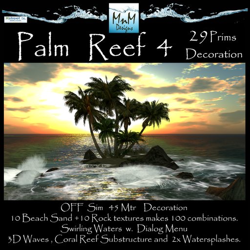 Palm Reef 4 Decoration ***MnM Designs***