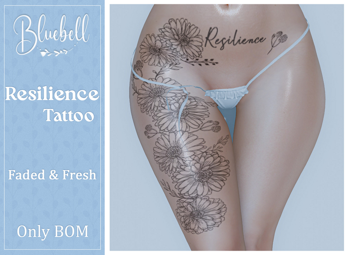 BLUEBELL Resilience Tattoo
