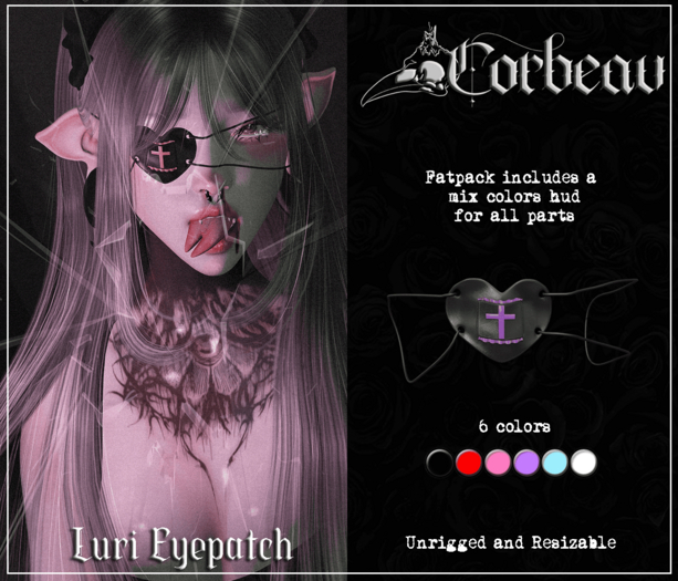 {Corbeau} - LuriEyepatch (Fatpack)