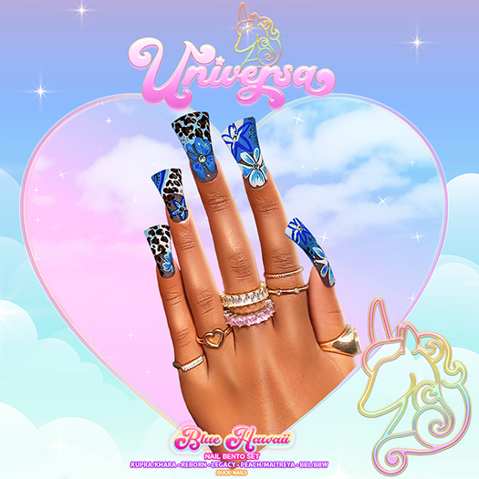 #UNIVERSA - Blue Hawaii Bento Set