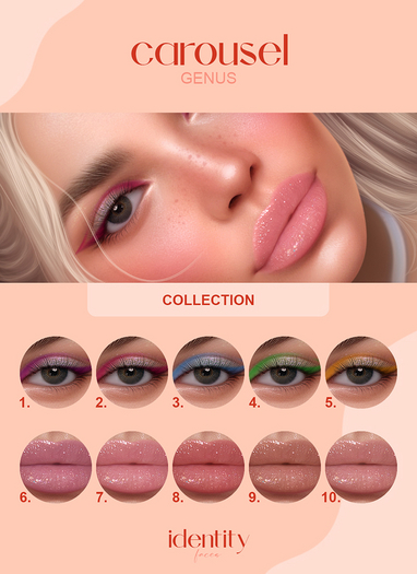 identity faces - genus carousel collection